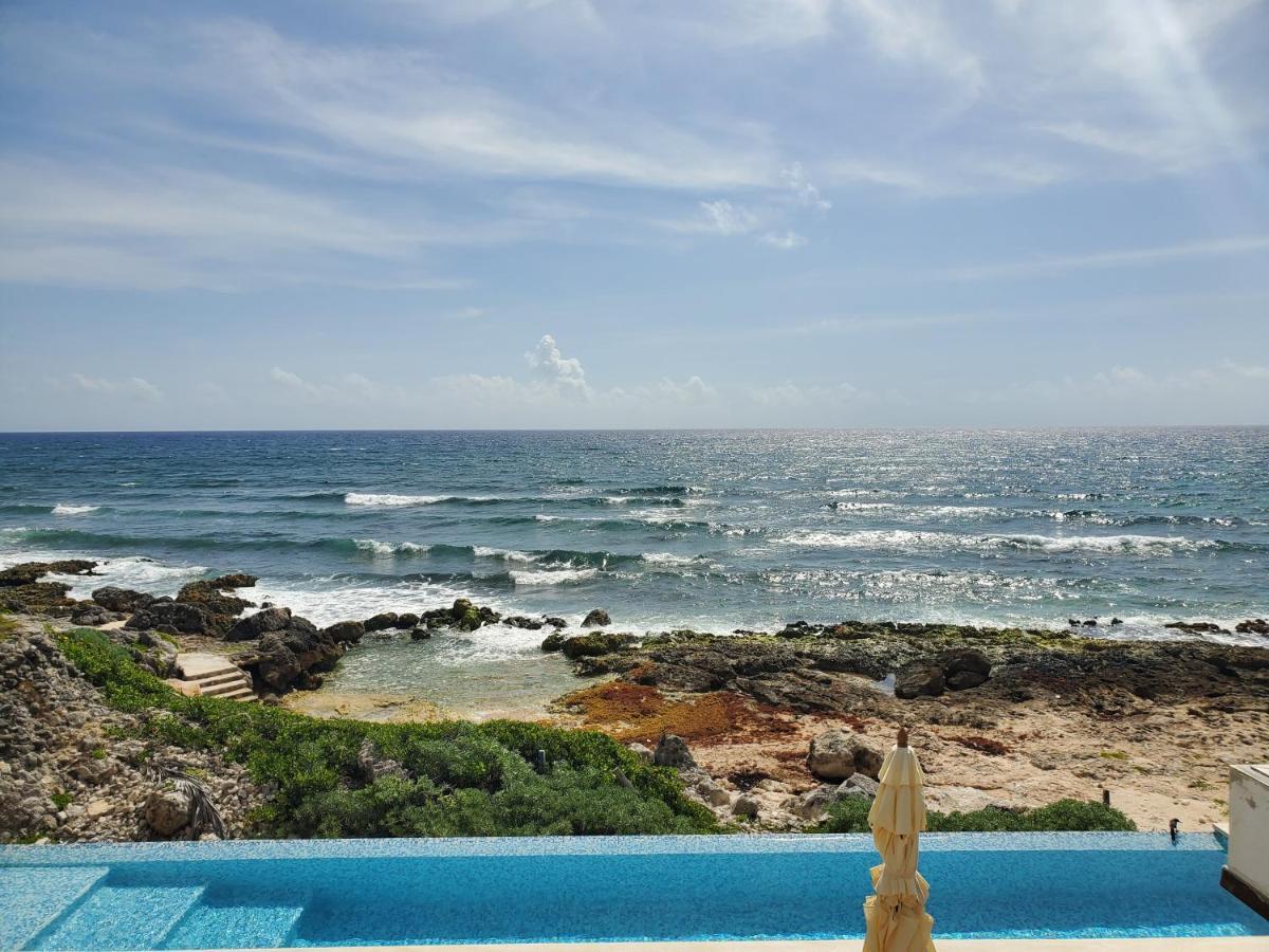 Riviera Maya Luxury Oceanfront Condo Akumal Kültér fotó